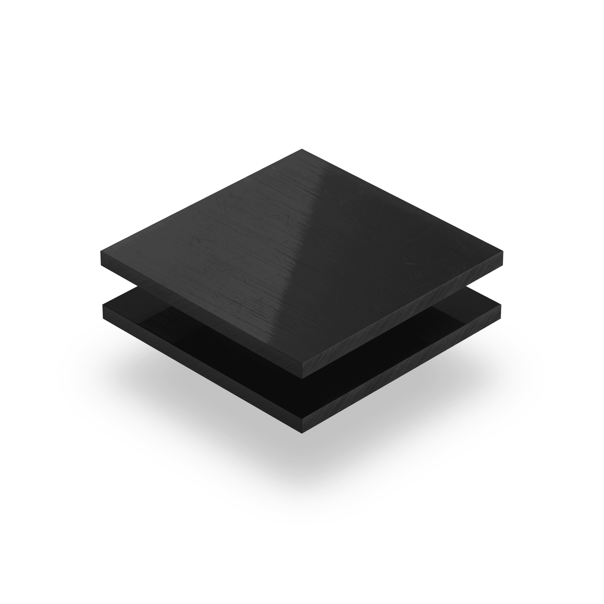 Polyethylen PE Platte schwarz